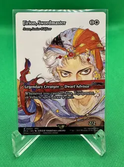 Firion, Swordmaster - Sram, Senior Edificer (Showcase) Final Fantasy Magic MTG - Image 1