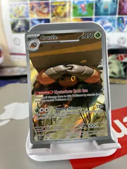 Crustle Illustration Rare 186/182 Near Mint Destined Rivals Pokemon TCG - Image 1