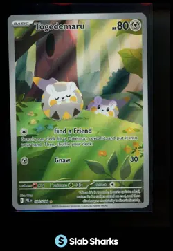 2025 POKEMON PHANTASMAL FLAMES - PFL EN #104/094 TOGEDEMARU ILLUSTRATION RARE - Image 1