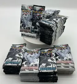 Auction #2 Lot (160) Pokemon Korean Black Bolt White Flare Booster Packs SEALED - Image 1