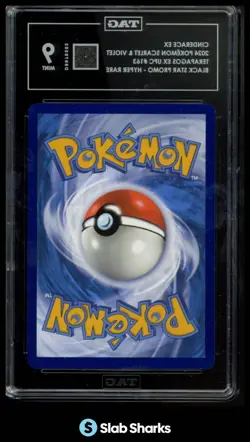 2023 POKEMON SV BLACK STAR PROMOS - SVP EN #163 CINDERACE HYPER RARE EX TAG 9 - Image 2