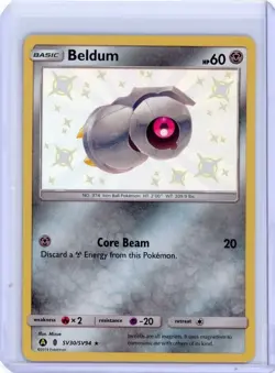 Beldum SV30/94 Shiny Vault Holo Rare | 2019 Hidden Fates | Pokemon TCG KR1 - Image 1