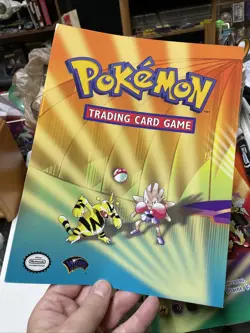 Pokemon TCG Rare Promo Gym Challenge & Heroes Sell Sheet/Poster Unused 17"x11" - Image 3