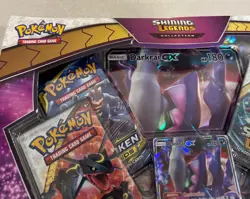 2018 POKEMON SHINING LEGENDS COLLECTION SHINY DARKRAI GX BOX SET SEALED - Image 5