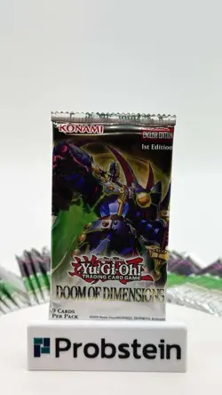 Lot of (103) Yu-Gi-Oh! TCG Doom Of Dimension Booster Packs SEALED - Image 2