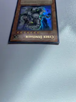 Yugioh Cyber Dinosaur Ultra Rare Limited Edition JUMP-EN024 HP - Image 5