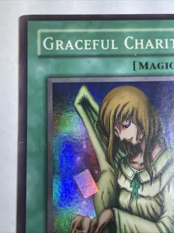 Yu-Gi-Oh! Graceful Charity SDP-040 Super Rare 1st Edition - Image 2