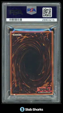 2002 YU-GI-OH! TOURNAMENT PACK 1ST SEASON #TP1-001 MECHANICALCHASER PSA 10 - Image 2