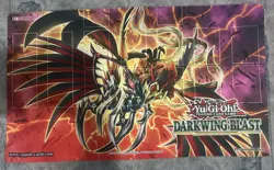 Official tournament store Yu-Gi-Oh! Darkwing Blast Sneak Peek Playmat New - Image 1