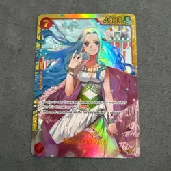 OP04-118 SEC One Piece Card Game Nefeltari Vivi TCG Kingdoms Of Intrigue English - Image 1
