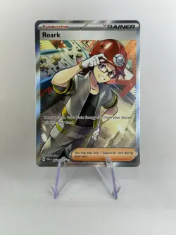 Roark - 242/182 - Pokemon Paradox Rift Full Art Ultra Rare Card NM - Image 1