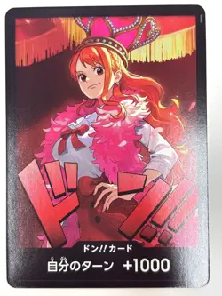 DON !! Card (Nami) ONE PIECE Heroines Edition ONE PIECE Card Japanese Near Mint - Image 1