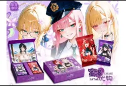 (Lewd) "Femme Fatale" CGC Trading Cards Waifu Box Goddess Story Diamond TICKET - Image 1