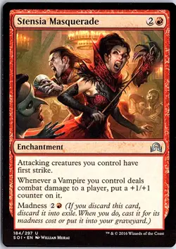 Stensia Masquerade U Shadows over Innistrad 184 LP Magic - Image 1