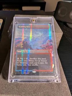 Scalding Tarn (Borderless) (Dragonscale Foil) Special Guests Foil - Image 1