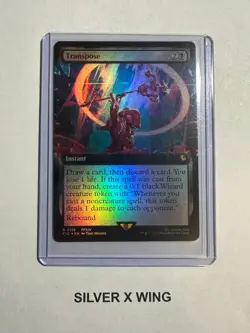 Transpose Extended Art Foil x1, MTG, Final Fantasy, Magic the Gathering, FIC, NM - Image 1