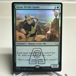 Prerelease FOIL GREAT DIVIDE GUIDE mtg NM The Last Airbender Rare - Image 1