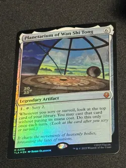 Planetarium of Wan Shi Tong Avatar: The Last Airbender Foil (LP Condition) - Image 1