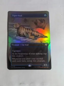 Tiger-Seal 0318 - Foil - Borderless R MTG Avatar: The Last Airbender - Image 1