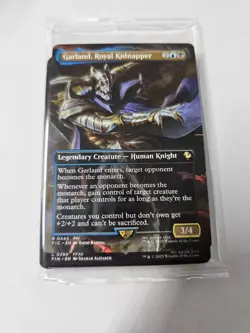 Garland, Royal Kidnapper Borderless Non-Foil MTG Final Fantasy Nm/M *SHIPS ASAP* - Image 1