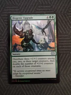 mtg biogenic upgrade foil double masters 2022 - Image 1