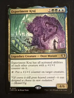 1x Experiment Kraj (337) Commander Masters LP MTG Magic the Gathering x1 MKE - Image 1