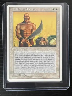 Magic MTG Italian Revised Eye For An Eye Artist Proof Near Mint - Only 50 Exist! - Image 3