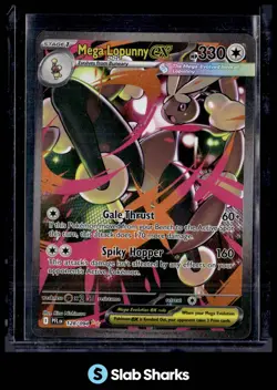 2025 POKEMON PFL EN #128/094 MEGA LOPUNNY EX SPECIAL ILLUSTRATION RARE - Image 1