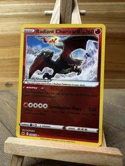 Pokemon Crown Zenith Radiant Rare,Holo Radiant Charizard #020/159 NM - Image 1