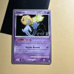 Pokemon TCG Uxie World Championship 2009 Singles 43/146 LP - Image 1