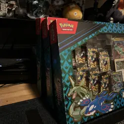 Pokemon TCG Crown Zenith Sea and Sky Premium Box Set Lot of 3 (Damaged) - Image 4