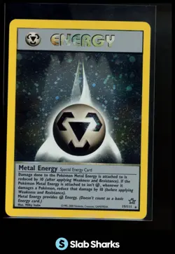 2000 POKEMON NEO GENESIS #19/111 METAL ENERGY HOLO - Image 1