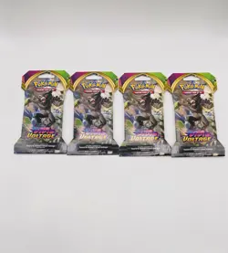 Lot of 4 Pokemon Sword Shield Vivid Voltage Sleeved Booster Packs 820650807503 - Image 1