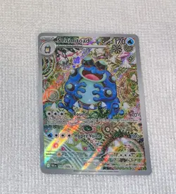 Pokemon TCG Seismitoad Illustration Rare Black Bolt 105/086 English - Image 1