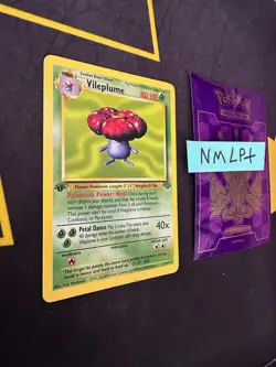 Pokemon Vileplume 31/64 Jungle First Edition WOTC Regular 100💎NM LP+💎 - Image 2