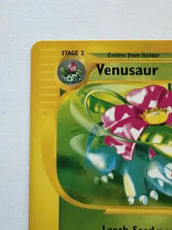 Pokemon TCG Venusaur Card 67/165 Expedition Base Set Regular Rare - Image 2