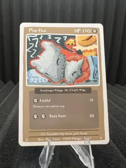 Marowak (Martha) 46/77 - PokePu V2 Fan Art - Pokemon NM - Image 1