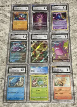 Pokemon Black Star Promo CGC Graded Lot of 9 Sword Shield - Scarlet Violet - Image 1