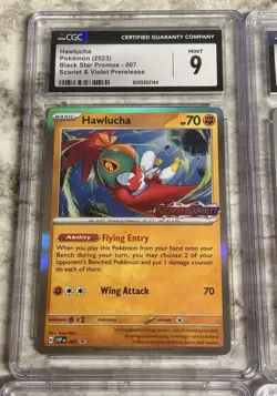 Pokemon Black Star Promo CGC Graded Lot of 9 Sword Shield - Scarlet Violet - Image 2