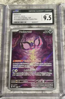 Pokemon Black Star Promo CGC Graded Lot of 9 Sword Shield - Scarlet Violet - Image 3