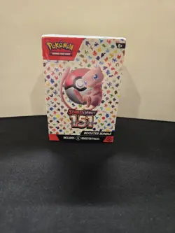 Pokemon TCG Scarlet & Violet 151 Booster Bundle Sealed New (6 packs) - Image 1