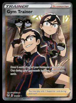 Gym Trainer (Full Art) 191/195 SWSH12: Silver Tempest Pokemon TCG - Image 1