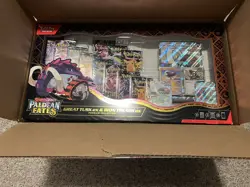 Pokemon TCG Paldean Fates Great Tusk Iron Treads Ex Premium Collection Case of 6 - Image 1