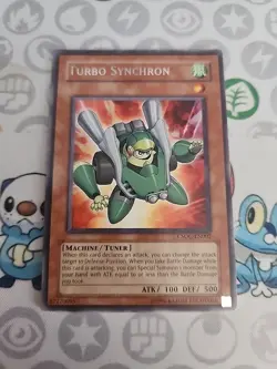 Turbo Synchron CSOC-EN002 Yu-Gi-Oh! Light Play Unlimited - Image 1
