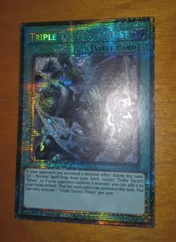 YUGIOH - TRIPLE TACTICS THRUST - STARLIGHT RARE* NM! - Image 1