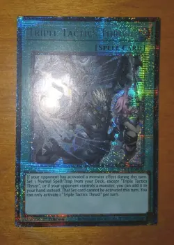YUGIOH - TRIPLE TACTICS THRUST - STARLIGHT RARE* NM! - Image 2