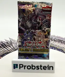 Lot of (120) Yu-Gi-Oh! TCG Valiant Smashers Booster Packs SEALED - Image 2