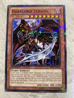 Yugioh - Darklord Zerato - BP02-EN060 - Mosaic Rare 1st Edition - Image 1