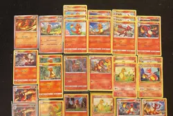 Pokemon Tcg Charmander Card Lot (31) + Charizard - SV, SWSH, SM, Holo, Many Sets - Image 2