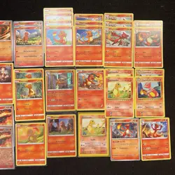 Pokemon Tcg Charmander Card Lot (31) + Charizard - SV, SWSH, SM, Holo, Many Sets - Image 3